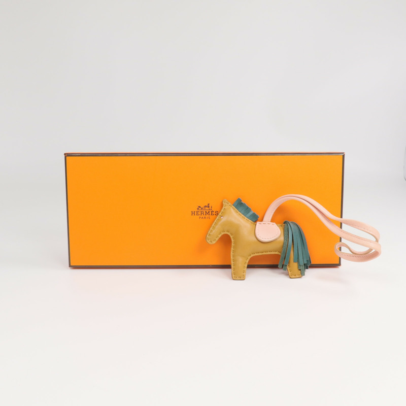 HERMES Milo皮革Rodeo Pegase PM掛飾-8