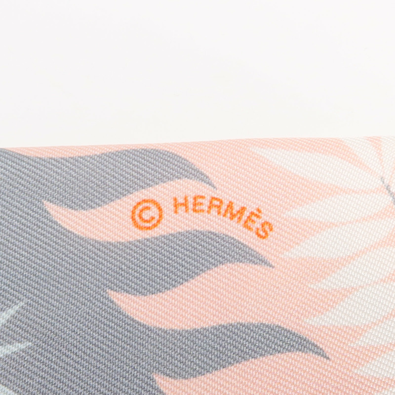 HERMES 絲質Twilly絲巾-5