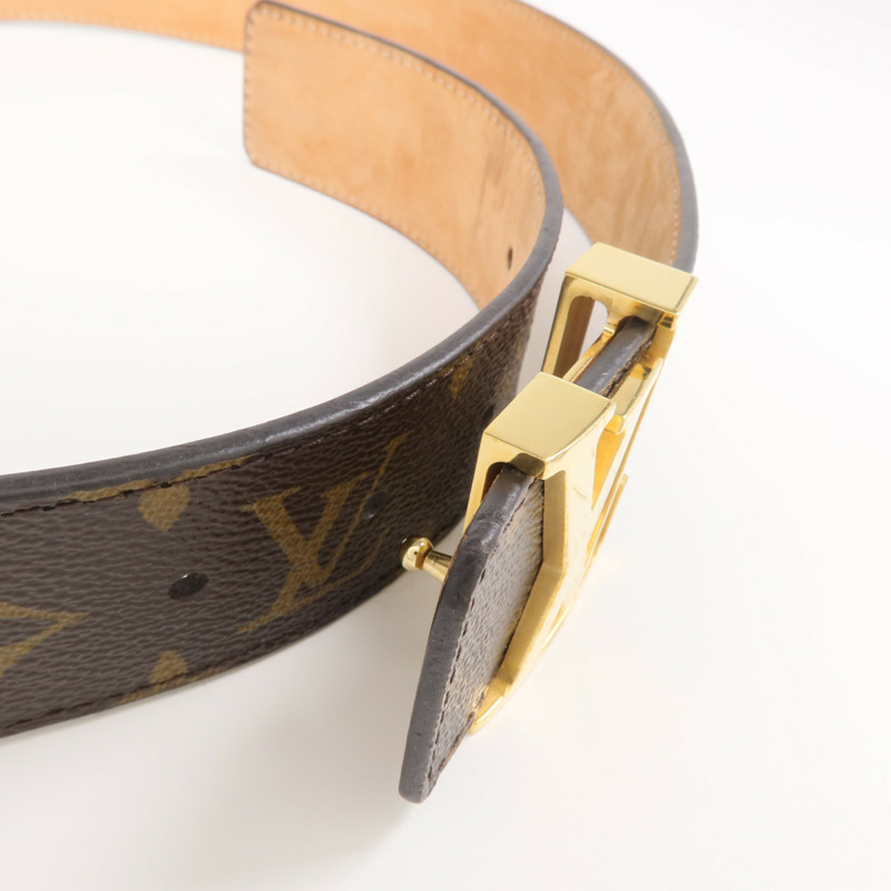 LOUIS VUITTON Monogram Belt 85cm皮帶-5