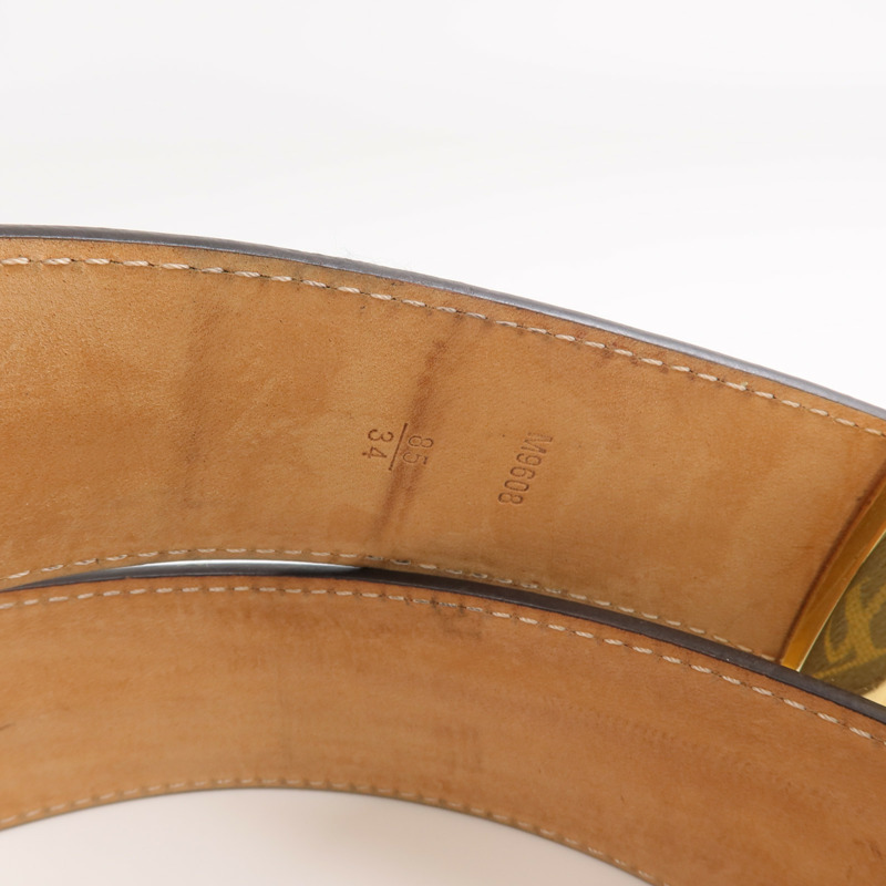 LOUIS VUITTON Monogram Belt 85cm皮帶-6