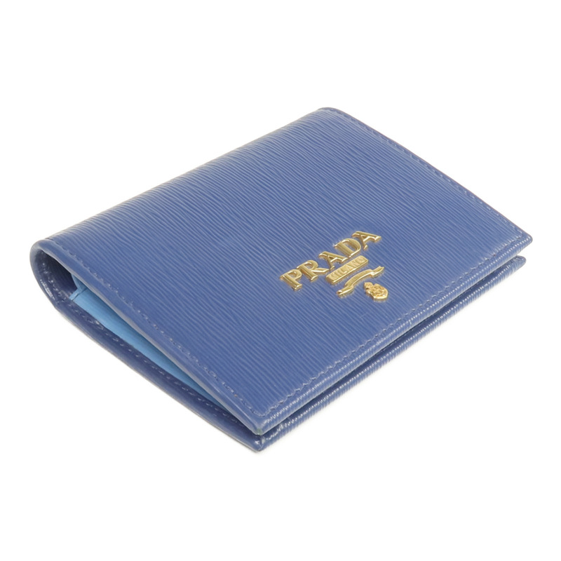 PRADA 牛皮皮革Wallet金扣長錢包-3