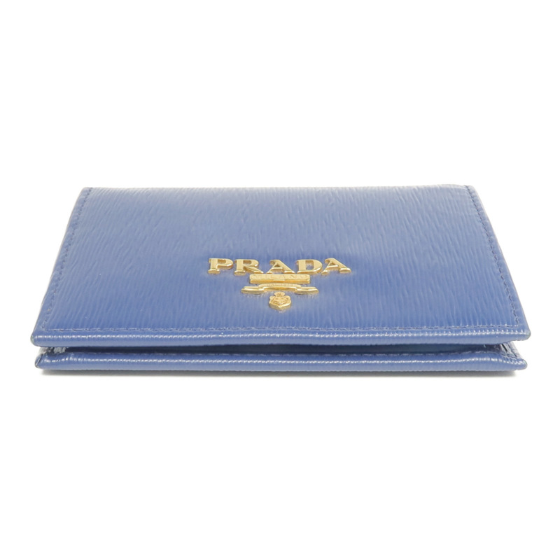 PRADA 牛皮皮革Wallet金扣長錢包-5
