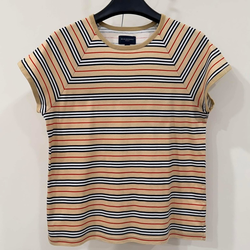 BURBERRY GOLF 經典款橫條上衣-1