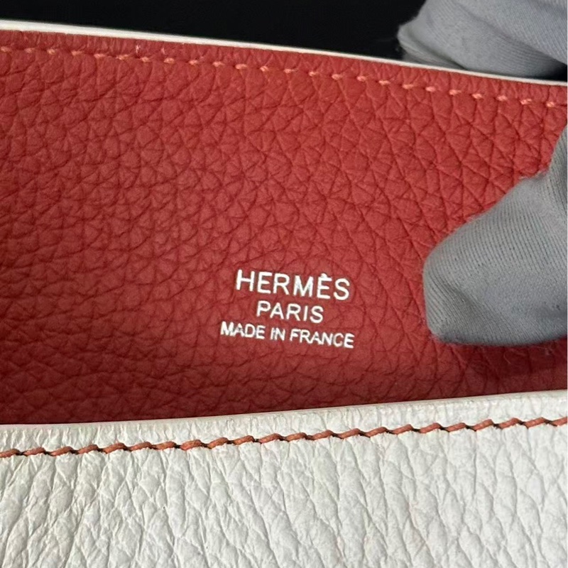 🌈Hermes🧡So Kelly 26🧡01純白色拼色銀扣🌈98.5新🌈🌟Togo皮🌟sokelly26🌟notsokelly22🌟sokelly🌟愛馬仕🌟-6
