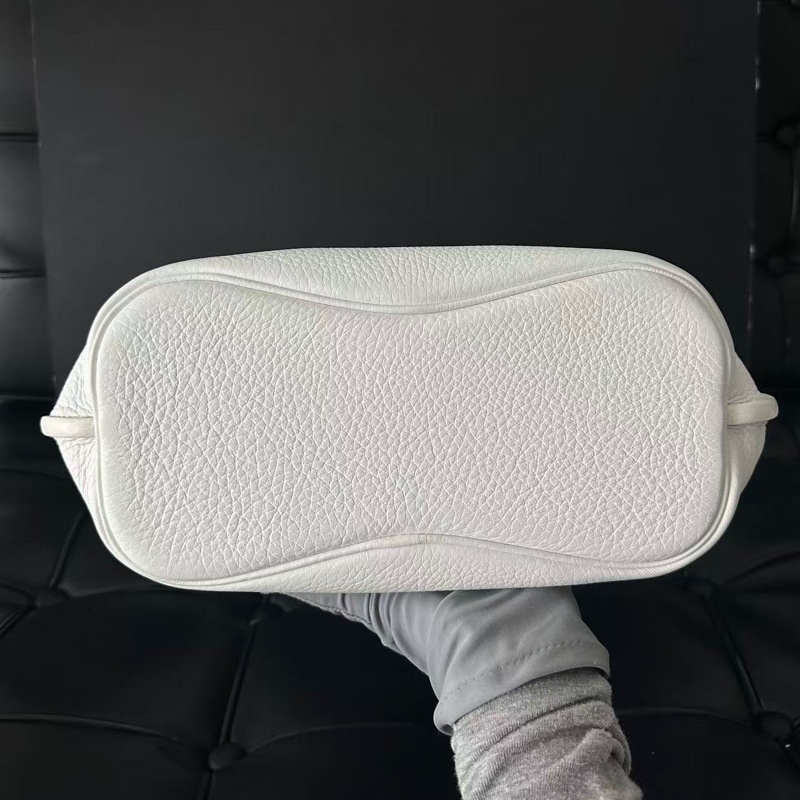 🌈Hermes🧡So Kelly 26🧡01純白色拼色銀扣🌈98.5新🌈🌟Togo皮🌟sokelly26🌟notsokelly22🌟sokelly🌟愛馬仕🌟-9