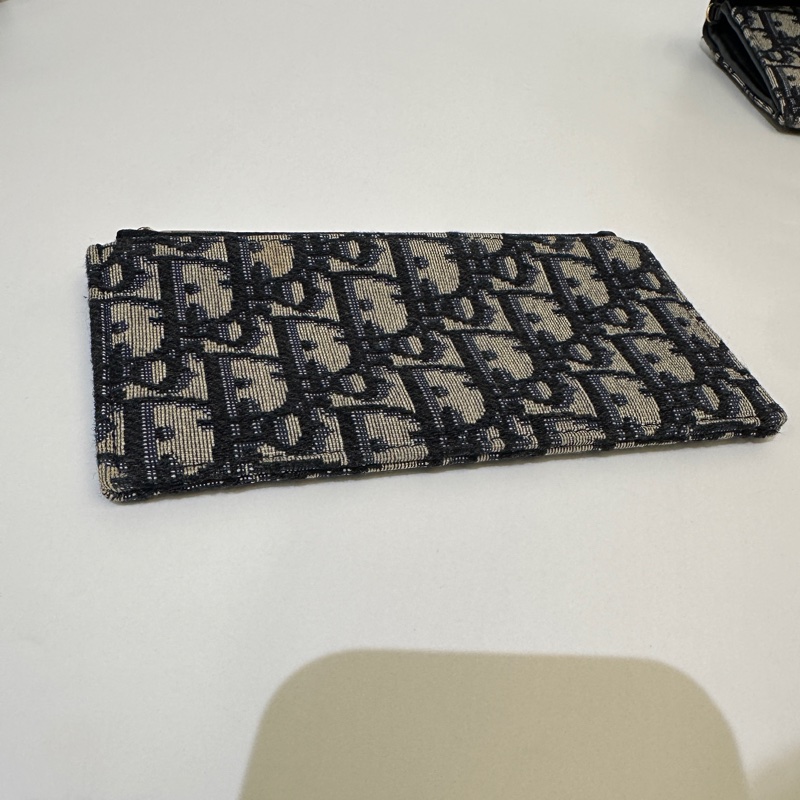 Dior 藍緹花布Saddle woc-5