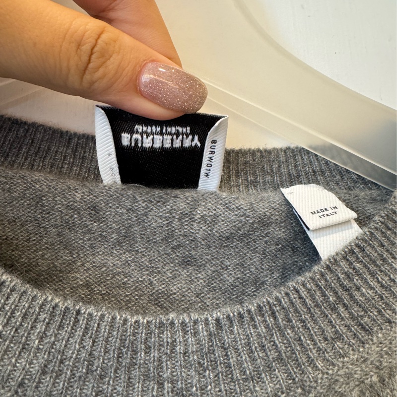 Burberry 灰色山羊絨短袖上衣 ❤️‍🔥-9