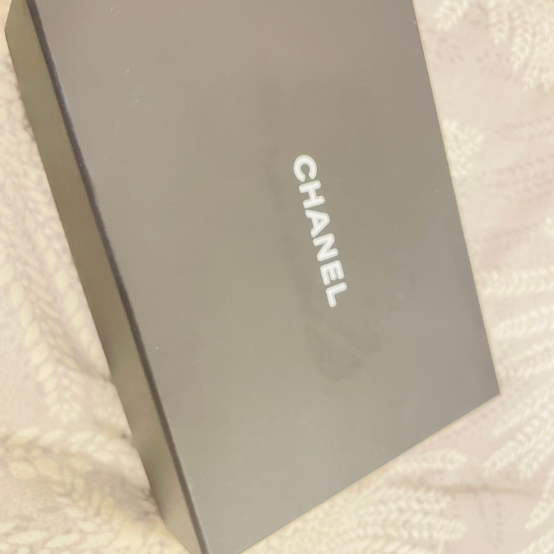 Chanel中短夾溫柔清新奶茶米色 有卡有盒-4