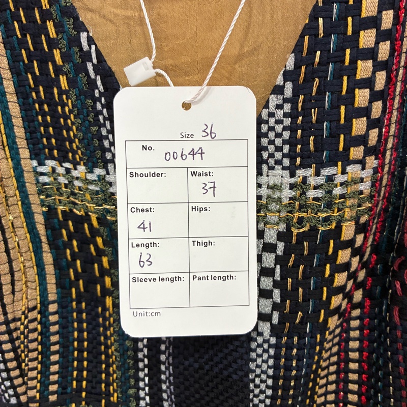 ❤️ CHANEL彩色格紋粗花呢馬甲復古-8