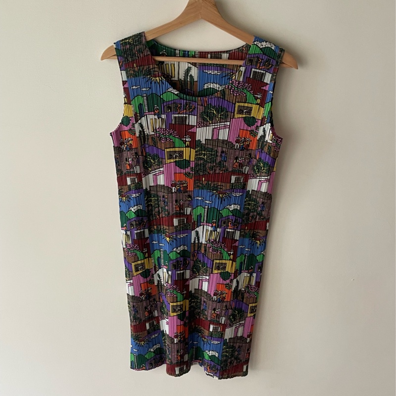 ▪️富貴選物FUGUEI▪️PP 三宅一生童趣墨西哥 長版上衣-0