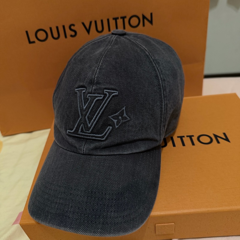 Louis Vuitton LV 深灰老帽 / 棒球帽 L號-1