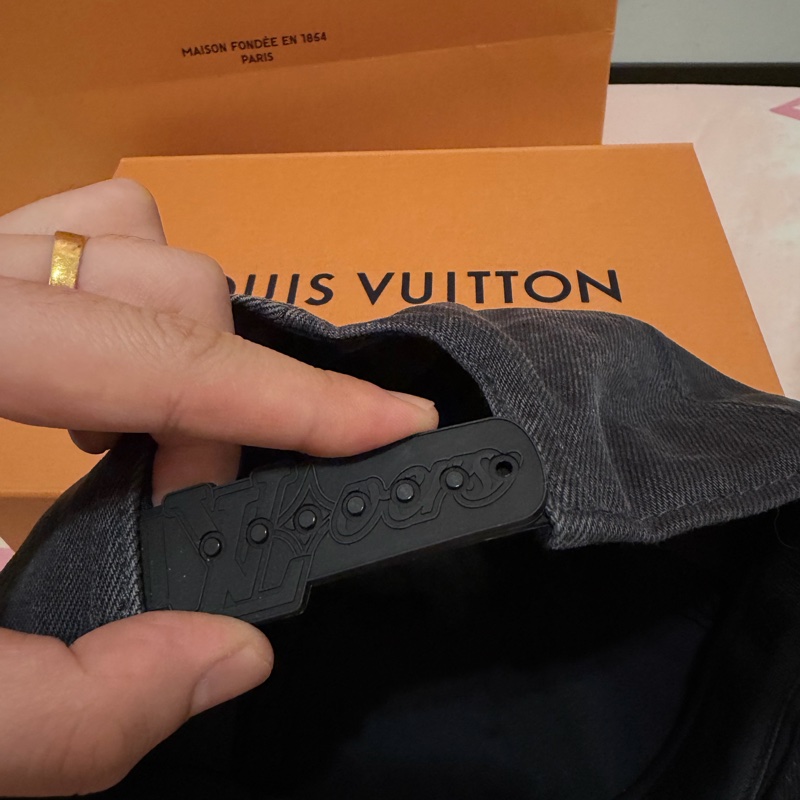 Louis Vuitton LV 深灰老帽 / 棒球帽 L號-5