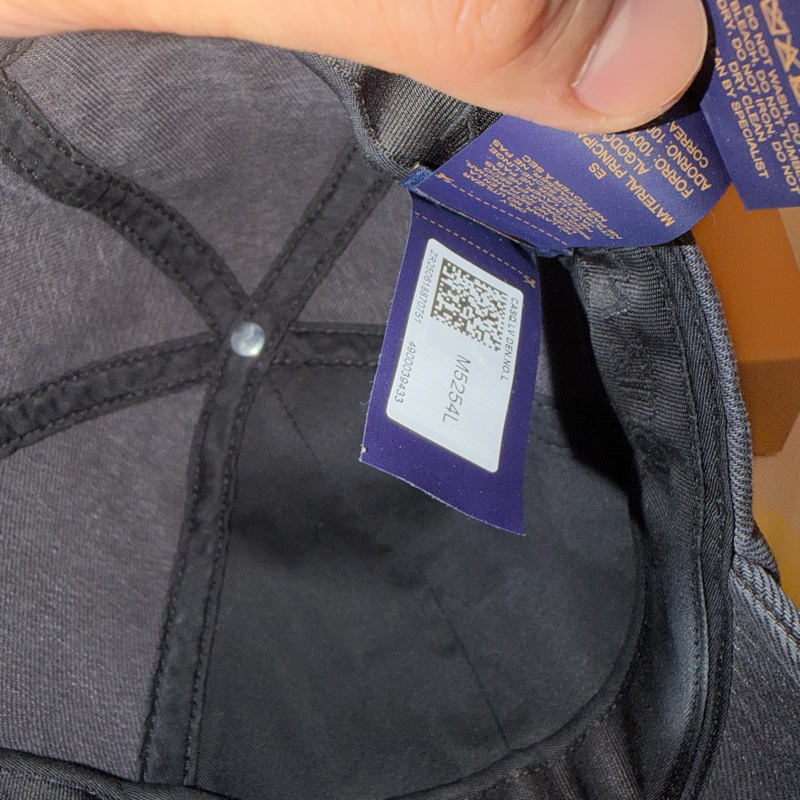 Louis Vuitton LV 深灰老帽 / 棒球帽 L號-6