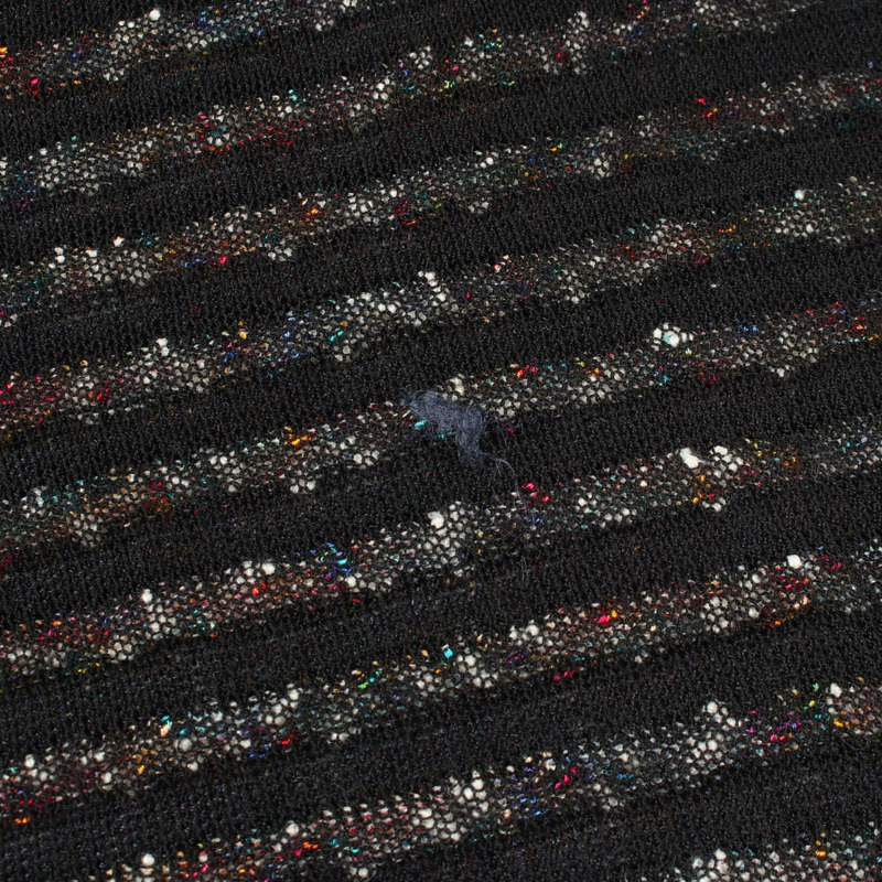 香奈兒斜紋軟呢洋裝 P41306K03063 人造絲棉尼龍混紡 藏青色 多色 #36 二手女裝-4