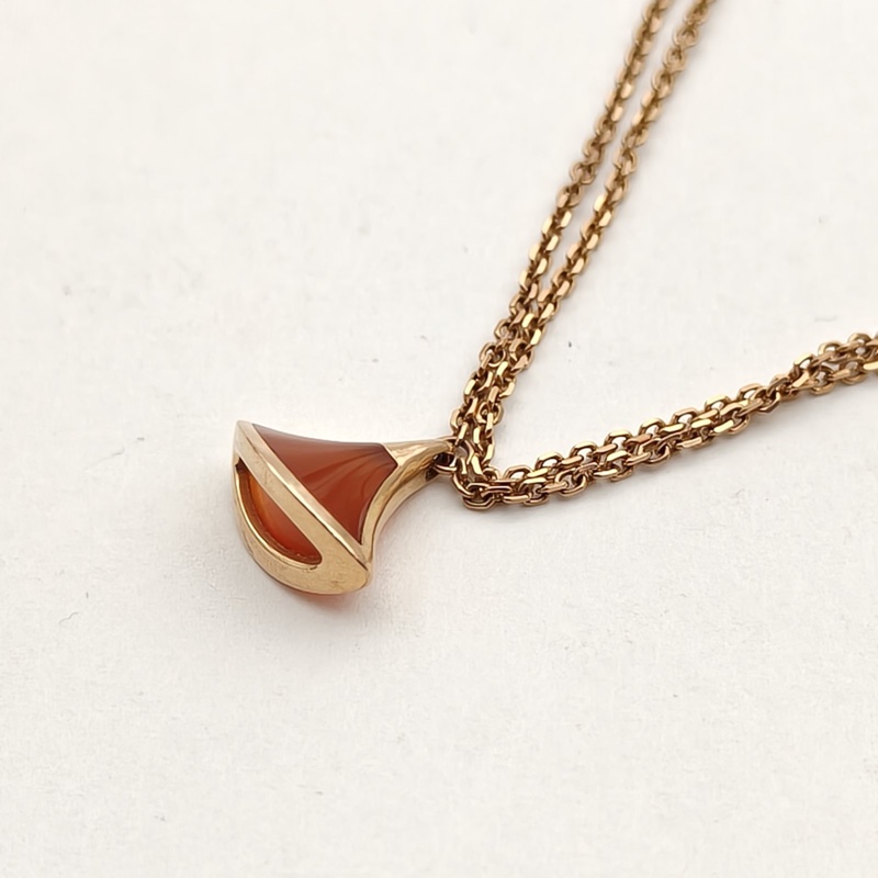 BVLGARI DIVASDREAM小扇子手鏈18K玫瑰金/紅玉髓M-L碼-2