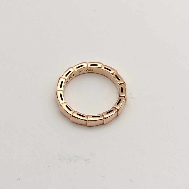 BVLGARI SERPENTIVIPER戒指18K玫瑰金50-3