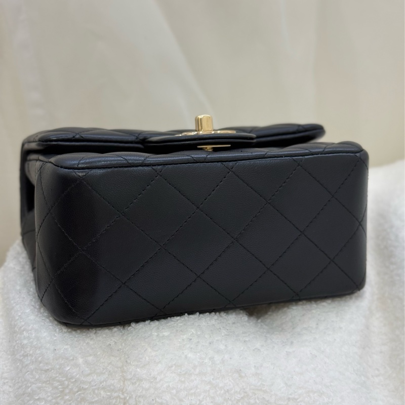 （香港購證🇭🇰全配）Chanel 經典黑金方胖子 ✨膠膜未撕-2