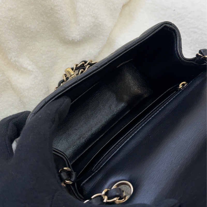 （香港購證🇭🇰全配）Chanel 經典黑金方胖子 ✨膠膜未撕-8