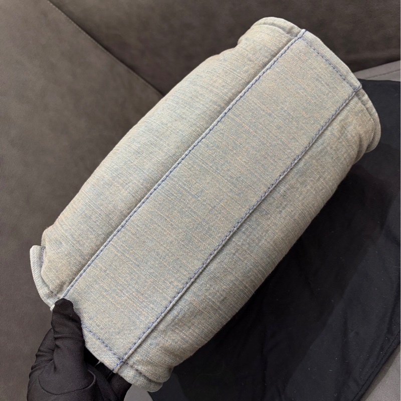 Chanel香奈兒 23ss 牛仔沙灘包 中號-7