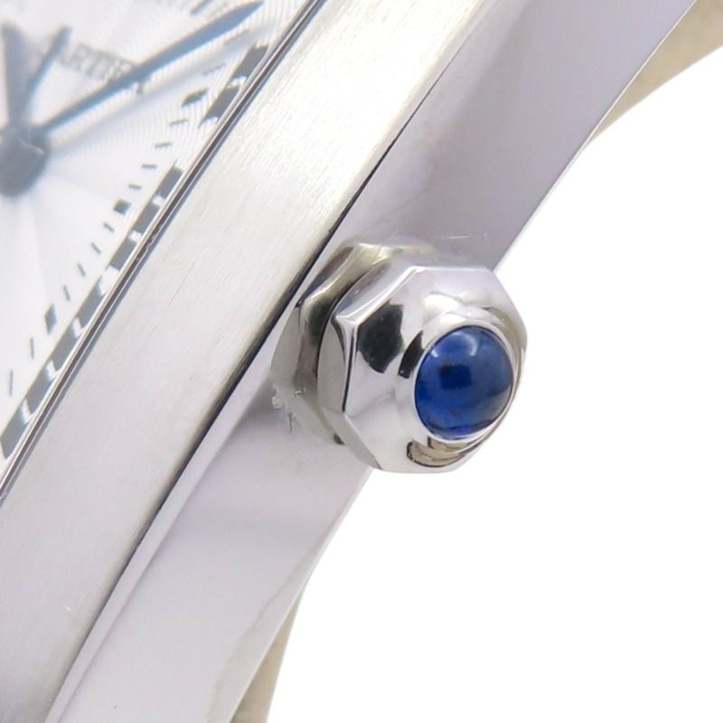 銀色錶面 不鏽鋼 Tank Francaise 自動上鍊機械錶 腕表【Cartier 卡地亞】 W51002Q3-7