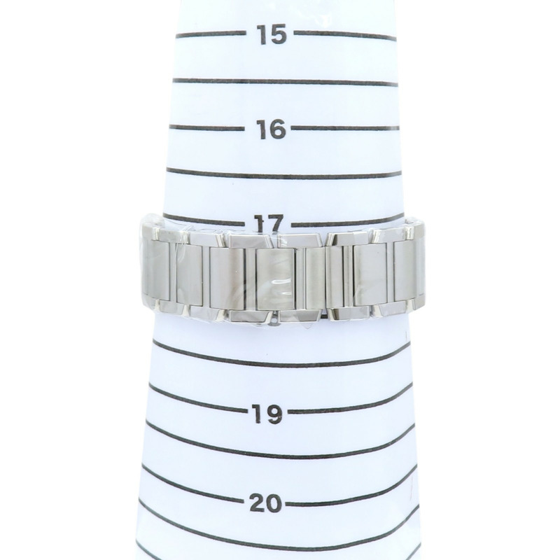 銀色錶面 不鏽鋼 Tank Francaise 自動上鍊機械錶 腕表【Cartier 卡地亞】 W51002Q3-10