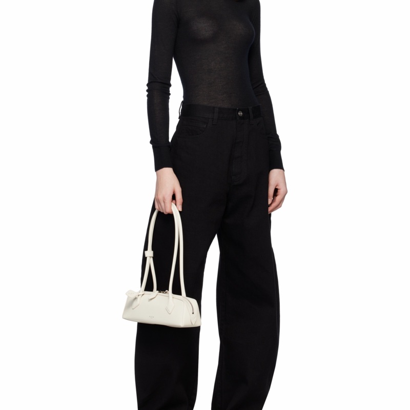 Alaia 女士 小號徽標單肩包均碼碼27cm*8cm*9cm-4