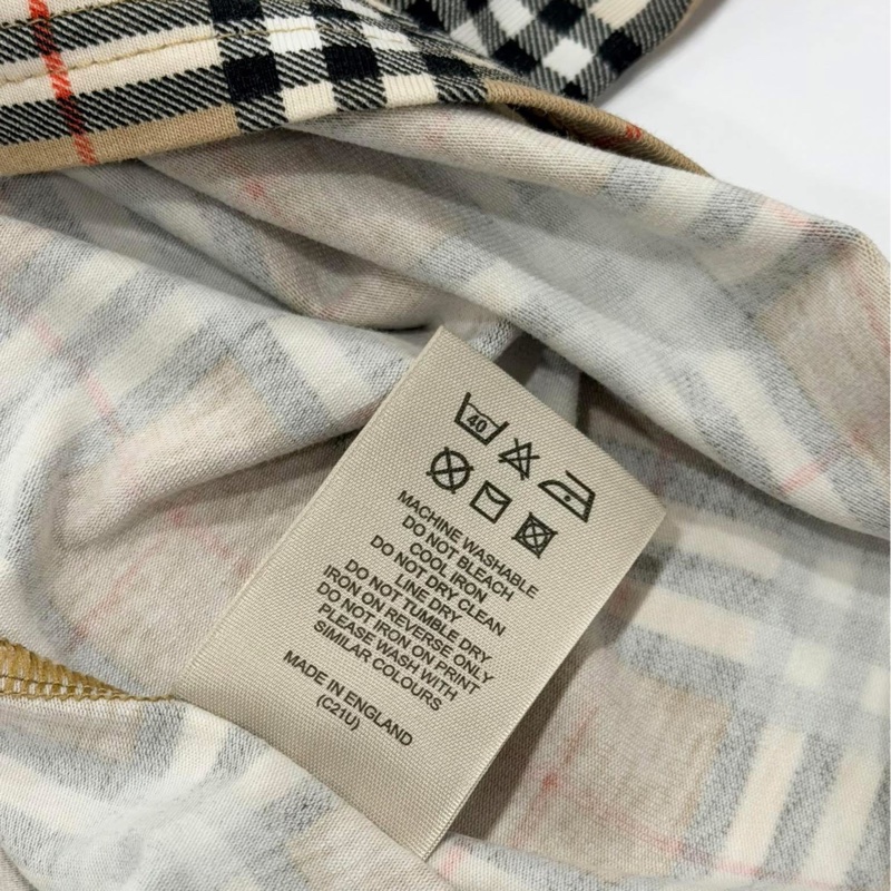 BURBERRY 倫敦 經典格紋長袖上衣-9