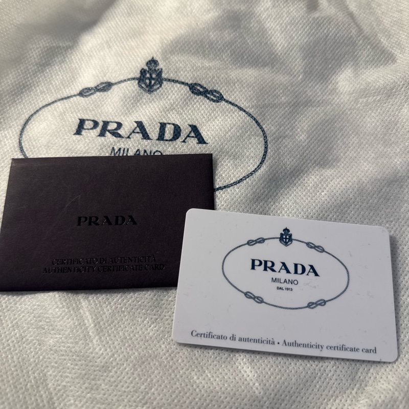 PRADA 黑色菱格紋尼龍相機包/鍊條包(附保卡、防塵袋)-19