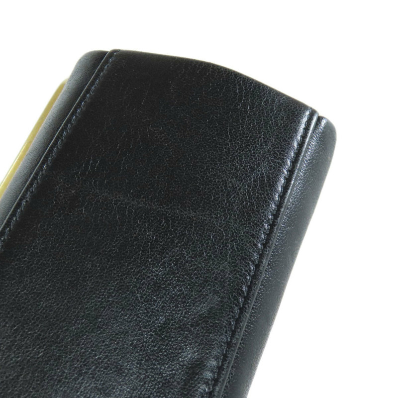 香奈兒 V 形縫線金色五金兩用單肩背包,羊皮,女士。-13