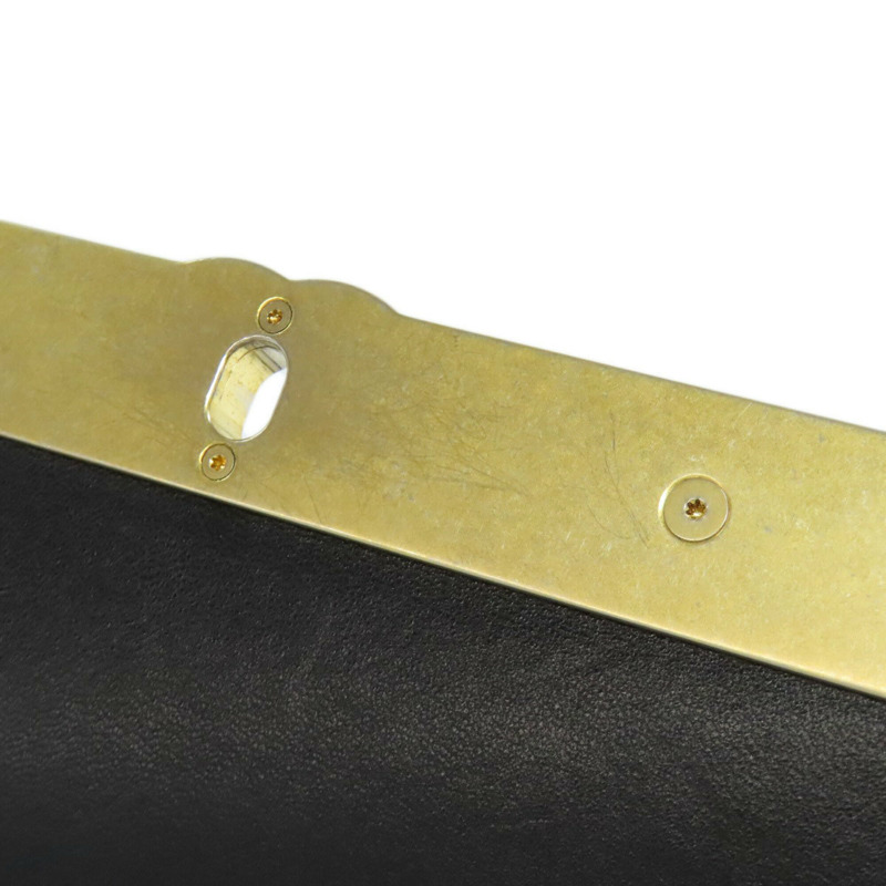 香奈兒 V 形縫線金色五金兩用單肩背包,羊皮,女士。-15