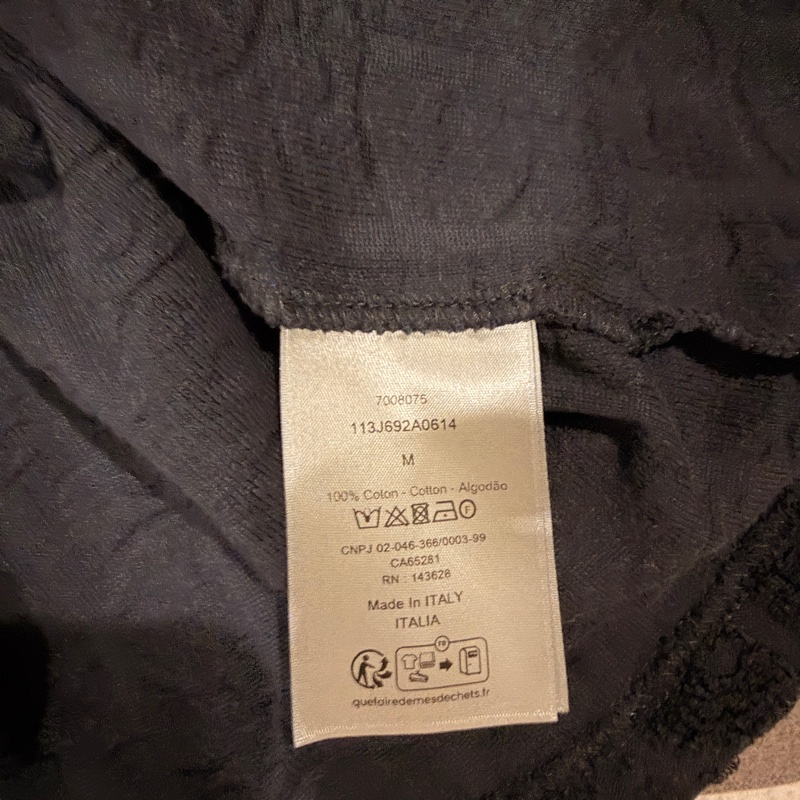 Dior Oblique寬鬆剪裁T恤 M號(二手)-4