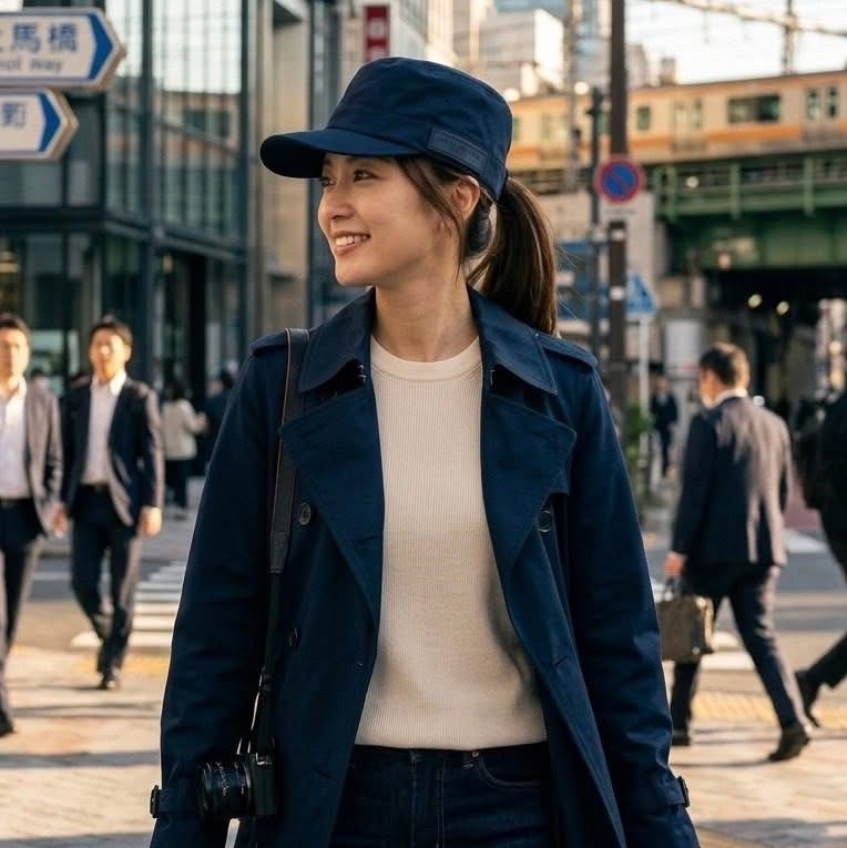 BURBERRY GOLF 深藍字母軍帽-0