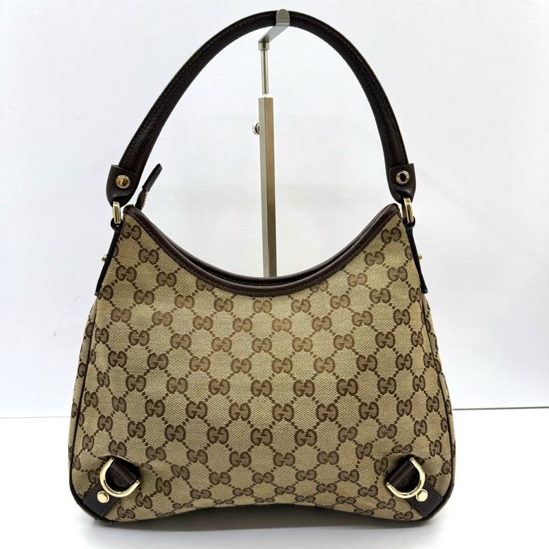 GUCCI 古馳 緹花帆布Abbey肩背包 130738-1