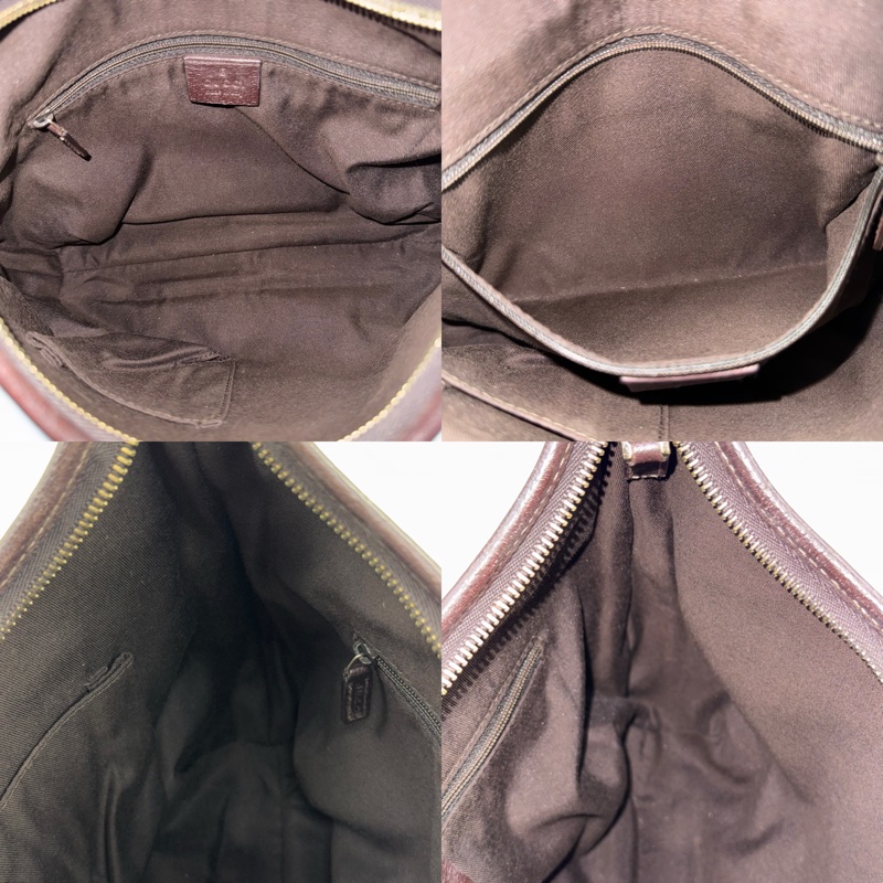 GUCCI 古馳 緹花帆布Abbey肩背包 130738-5