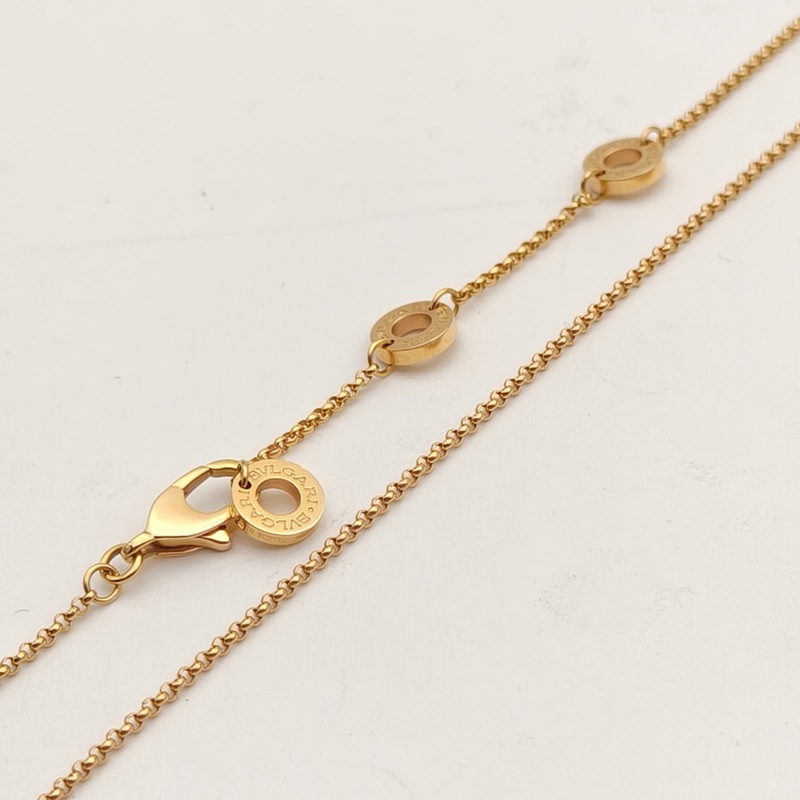 BVLGARI B.ZERO1小蠻腰項鏈滿鑽18K玫瑰金/鑽石-3