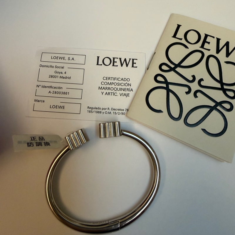 Loewe Anagram 純銀手環-17