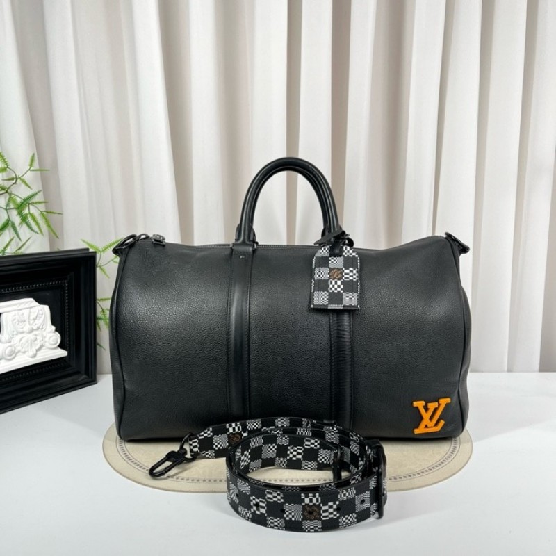 LV路易威登 city keepall 40 旅行袋 手提單肩斜挎包 超級絕版 這個size 簡直就是黃金尺寸 不大不小剛剛好-5