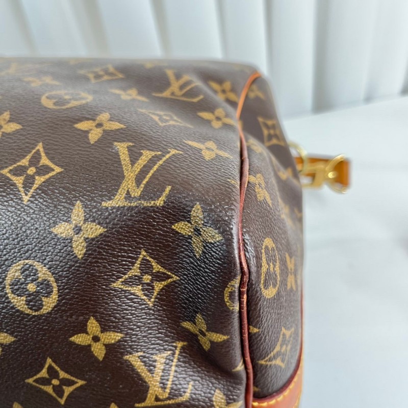 LV路易威登  Keepall45旅行袋 經典老花棕手提包 很輕便旅行運動首選-10