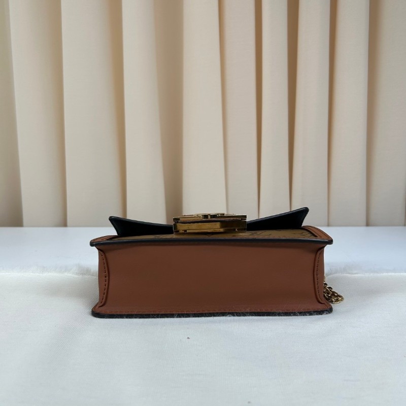 LV路易威登dauphine達芙妮woc鏈條包  可單肩可斜挎-4