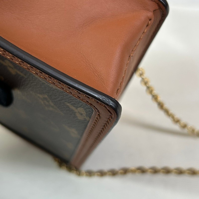 LV路易威登dauphine達芙妮woc鏈條包  可單肩可斜挎-15