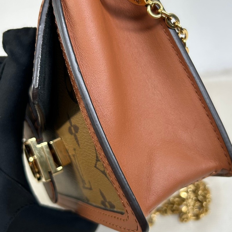 LV路易威登dauphine達芙妮woc鏈條包  可單肩可斜挎-19