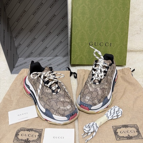Gucci x Balenciaga 聯名 老爹鞋 23號