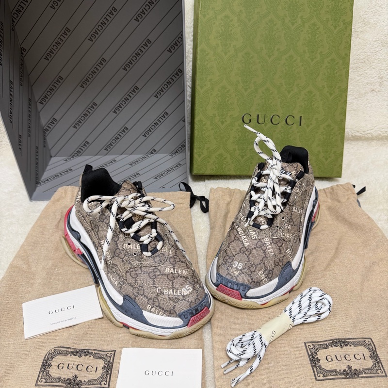 Gucci x Balenciaga 聯名 老爹鞋 23號-0