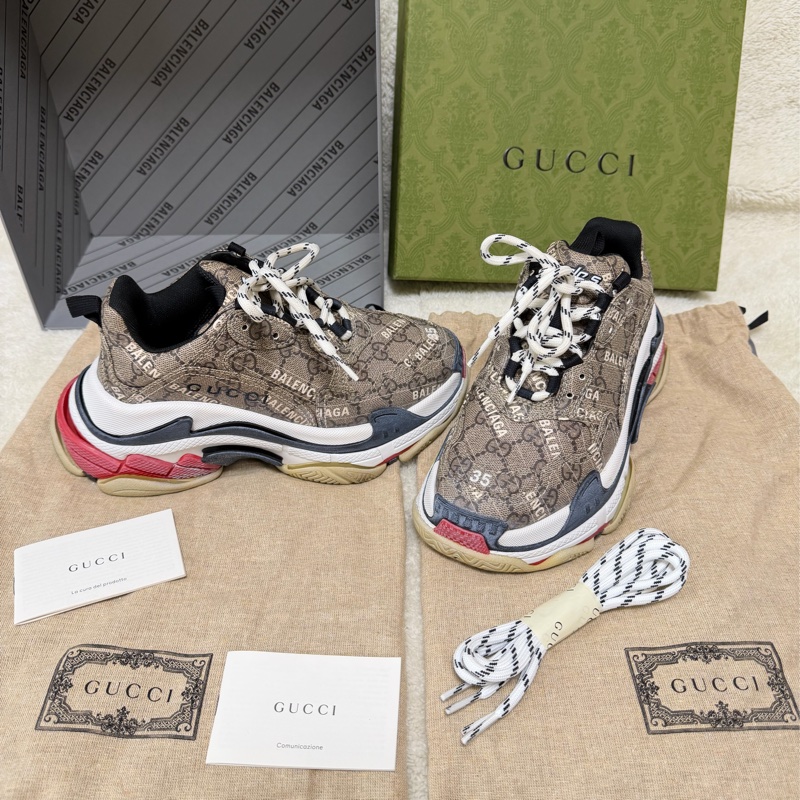 Gucci x Balenciaga 聯名 老爹鞋 23號-12