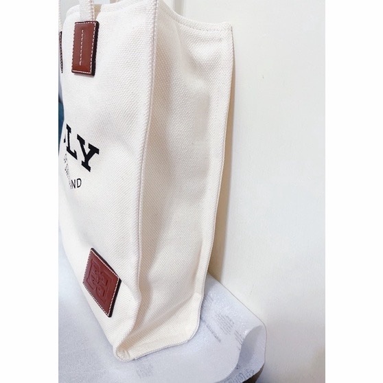 Bally 徽標印花托特包-1