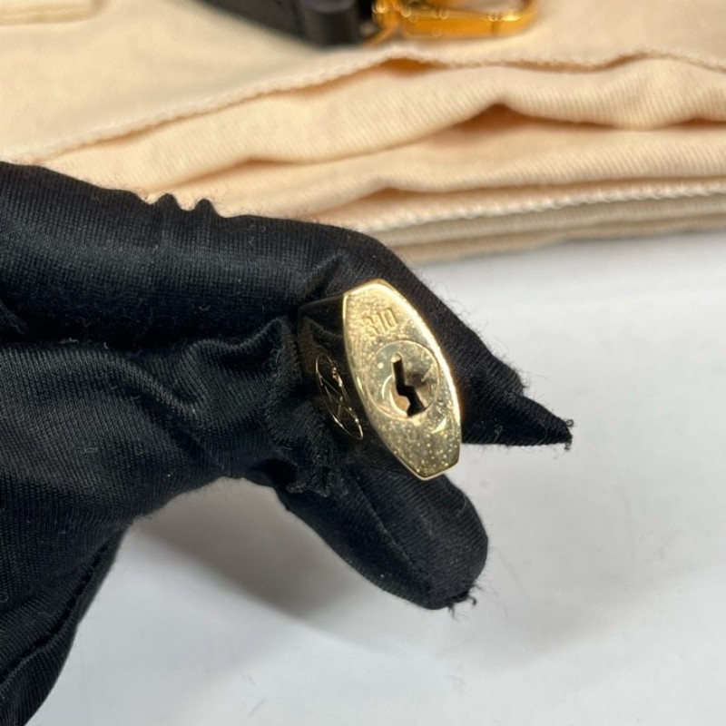 LV路易威登 City Steamer系列黑拼粉色牛皮手提單肩斜挎包 容量超級大 外出日常都適合-20