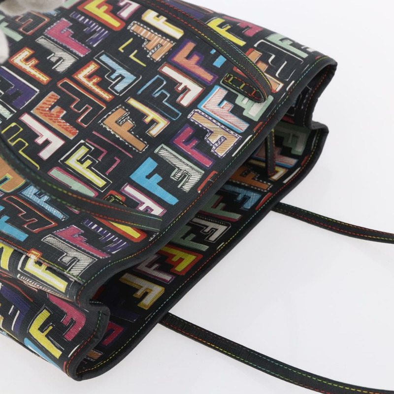 【日本直送】FENDI Zucca 帆布手提包 PVC 多色金色正品 SW1846V-7