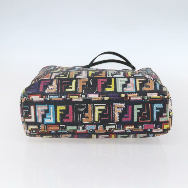 【日本直送】FENDI Zucca 帆布手提包 PVC 多色金色正品 SW1846V-10