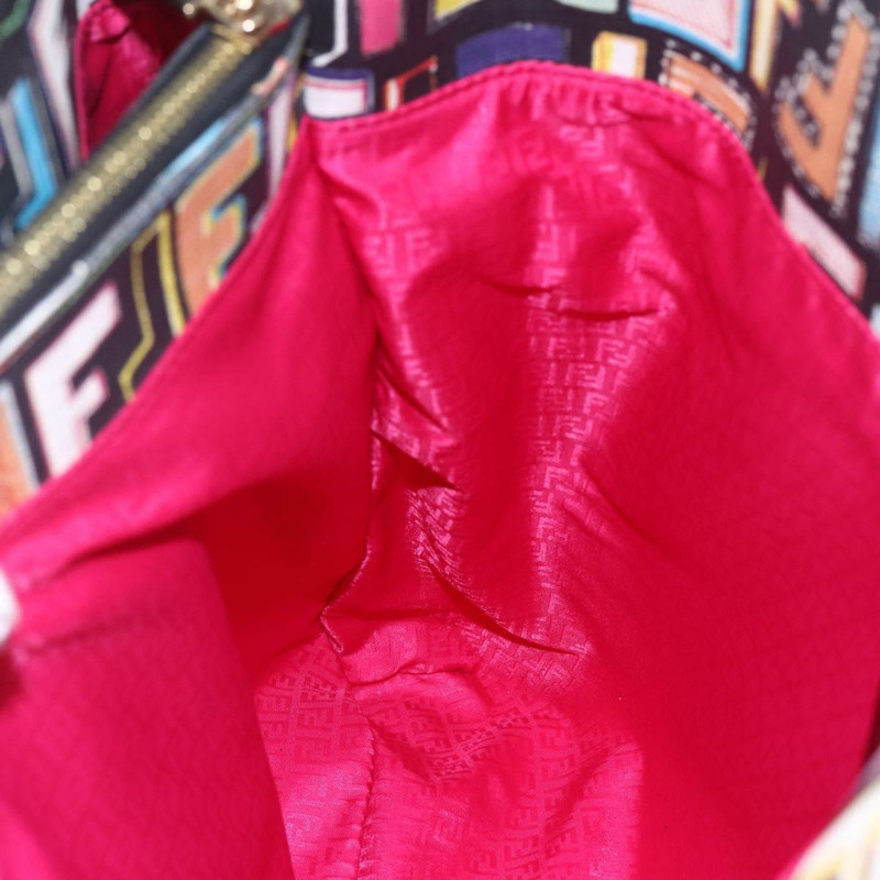 【日本直送】FENDI Zucca 帆布手提包 PVC 多色金色正品 SW1846V-19