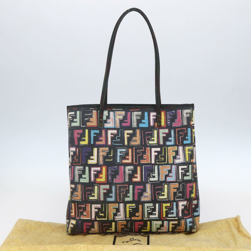 【日本直送】FENDI Zucca 帆布手提包 PVC 多色金色正品 SW1846V-24